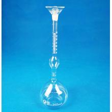 玻璃比重瓶 李氏瓶 水泥比重瓶5-500ml 液体附温比重瓶 25ml 