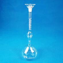 玻璃比重瓶 李氏瓶 水泥比重瓶5-500ml 液体附温比重瓶 25ml 